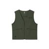 Solid Color V-Neck Woven Vest Men Vests Green A11M327705F-DG