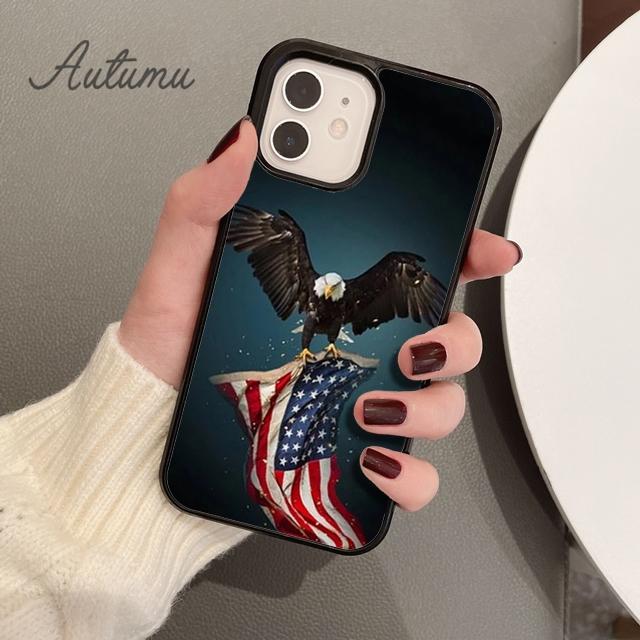 Mantin Vogel Adler Habicht Handyhülle für iPhone 11 12 13 14 Pro Max mini X XR XS SE 2020 5 6S 7 8 Plus Samsung Galaxy S21 S22 Hülle