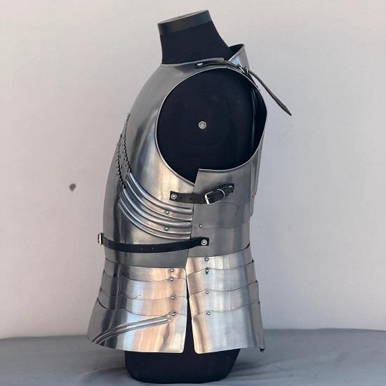 Medieval Knight Steel Gothic Cuirass Armor Larp Knight Breastplate Armor Cosplay  Roleplay