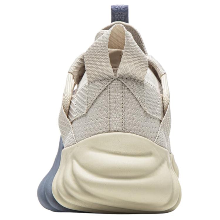 Li Ning Goku Dämpfung Abriebfest Niedrige Freizeitschuhe Herren Mondlichtgrau AGLW097-5