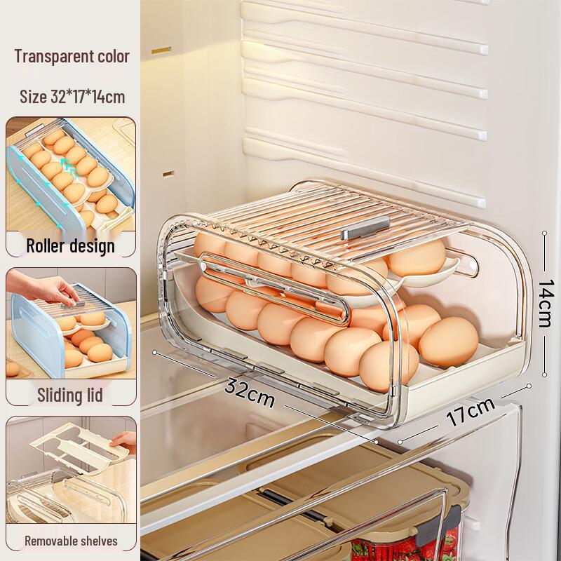 RuHan Refrigerator Egg Storage Box