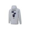 Puma Logo Print Hoodie Men hoodies Gray 767136-16