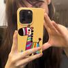 Color Giraffe for Apple 16promax Mobile Phone Case 15 Summer 14 Film 13 Two-in-one 12 Soft Case 11