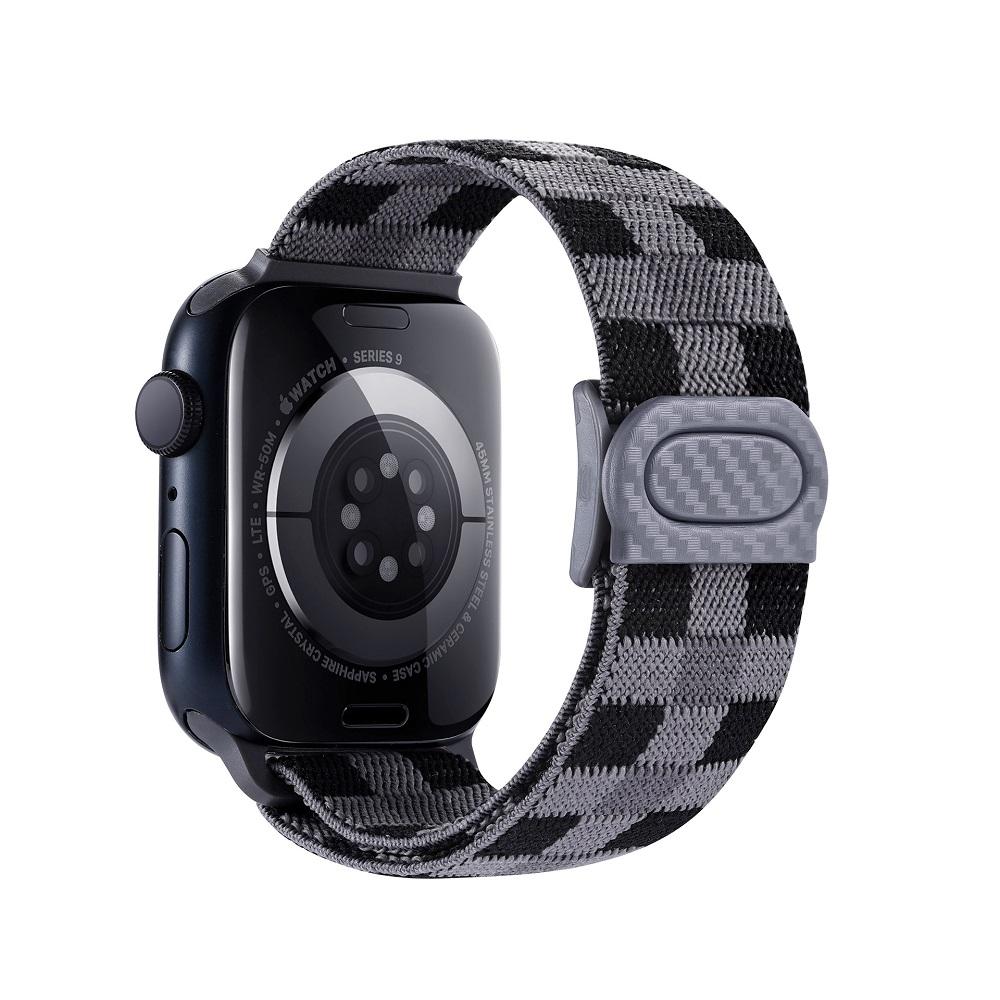 Nylon Band For Apple Watch Series Watch 9 8 Ultra 2 7 6 5 38 42MM Replacement Strap Loop for Iwatch Series 3 45MM 49MM