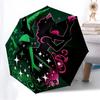 1pc Wicked Automatic Folding Umbrella, Portable Collapsible Design, Casual Outdoor Accessory L1127122