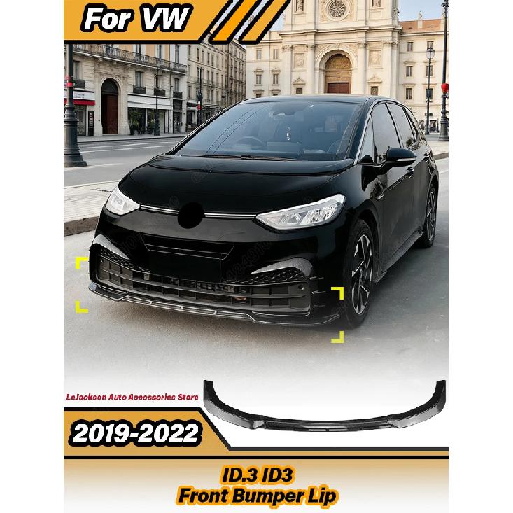 Für VW ID.3 ID3 2019 2020 2021 2022 Automobil Frontstoßstangenlippe Auto Frontschürze Spoiler Karosseriedekoration Modifikationskit