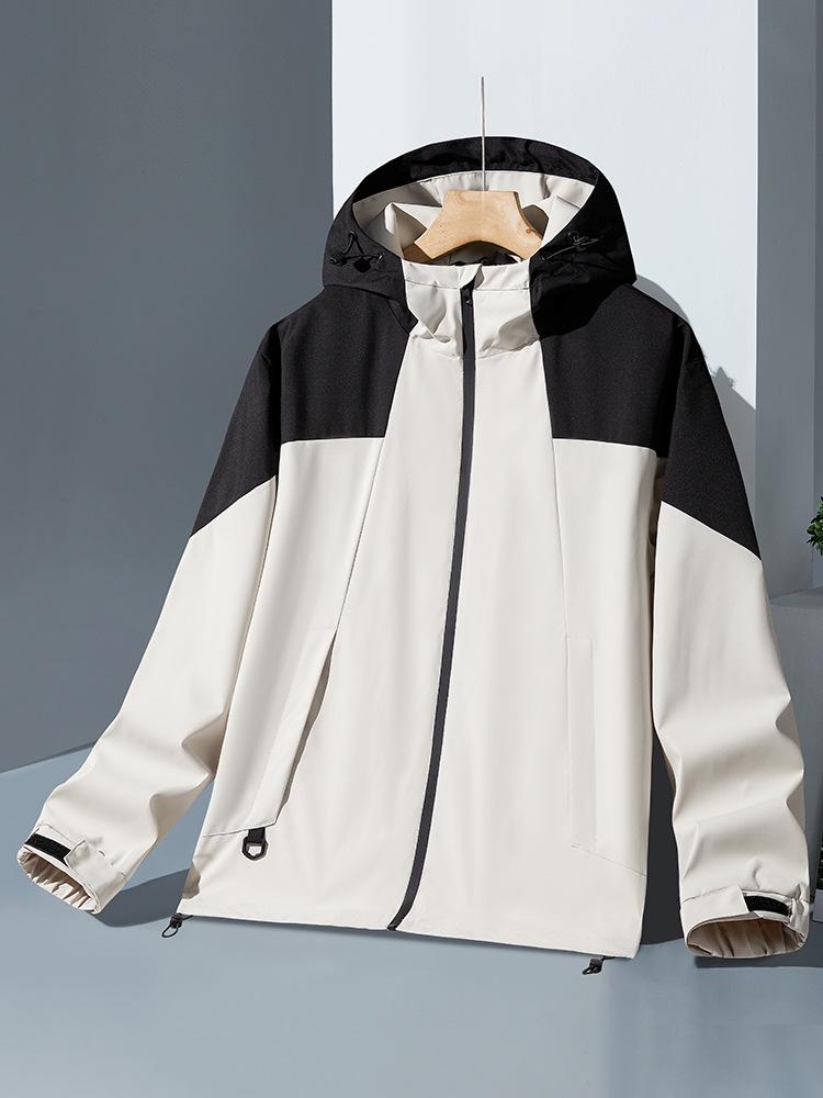 Jaqueta Softshell Corta-vento Masculina 2024 para Primavera e Outono - Top para Atividades ao Ar Livre e Montanhismo