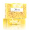 Lemon Fresh Exfoliating Handmade Soap with Turmeric Curcumin and Essential Oils