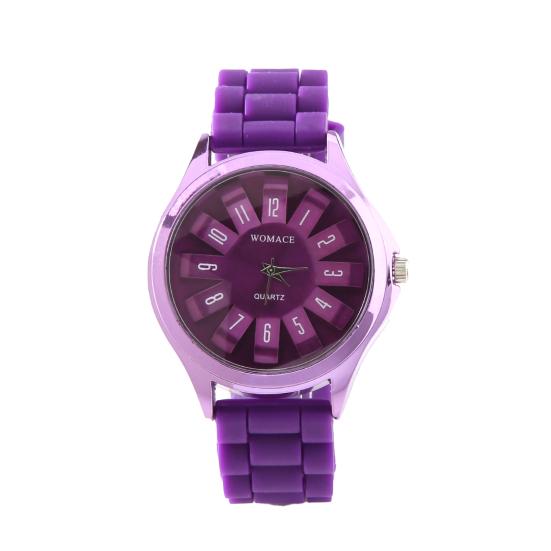 Jelly Watch Convenient to Wear Comfortable Bright Color Especial Quartz Watch for Gift