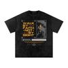 Walk By Faith | Snow Washed Oversized Cotton T-Shirt and Kids Shirt