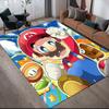 Super Mario Solo Full Print Anti-Slip Rug, Rectangular Carpet for Bedroom, Living Room & Game Area
