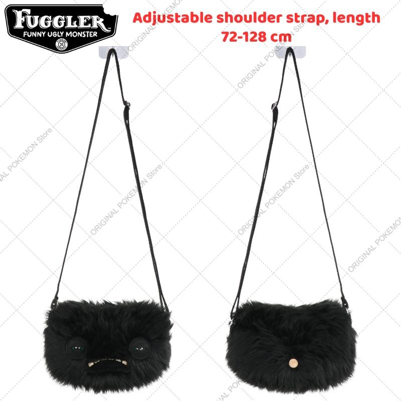 Bolso Bandolera de Peluche de Monstruo Sonriente con Ojos Grandes Bolso de Hombro de Muñeca Rara Creativa Regalo Único