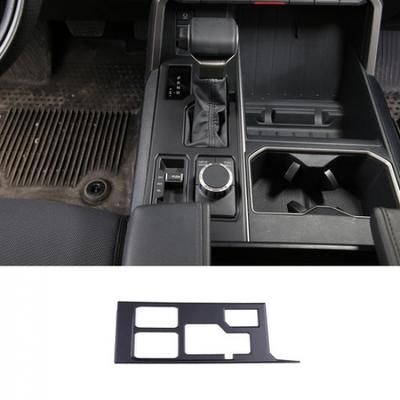 Matte Black Console Gear Shift Panel Trim Cover For Toyota Tundra Sequoia 22-24