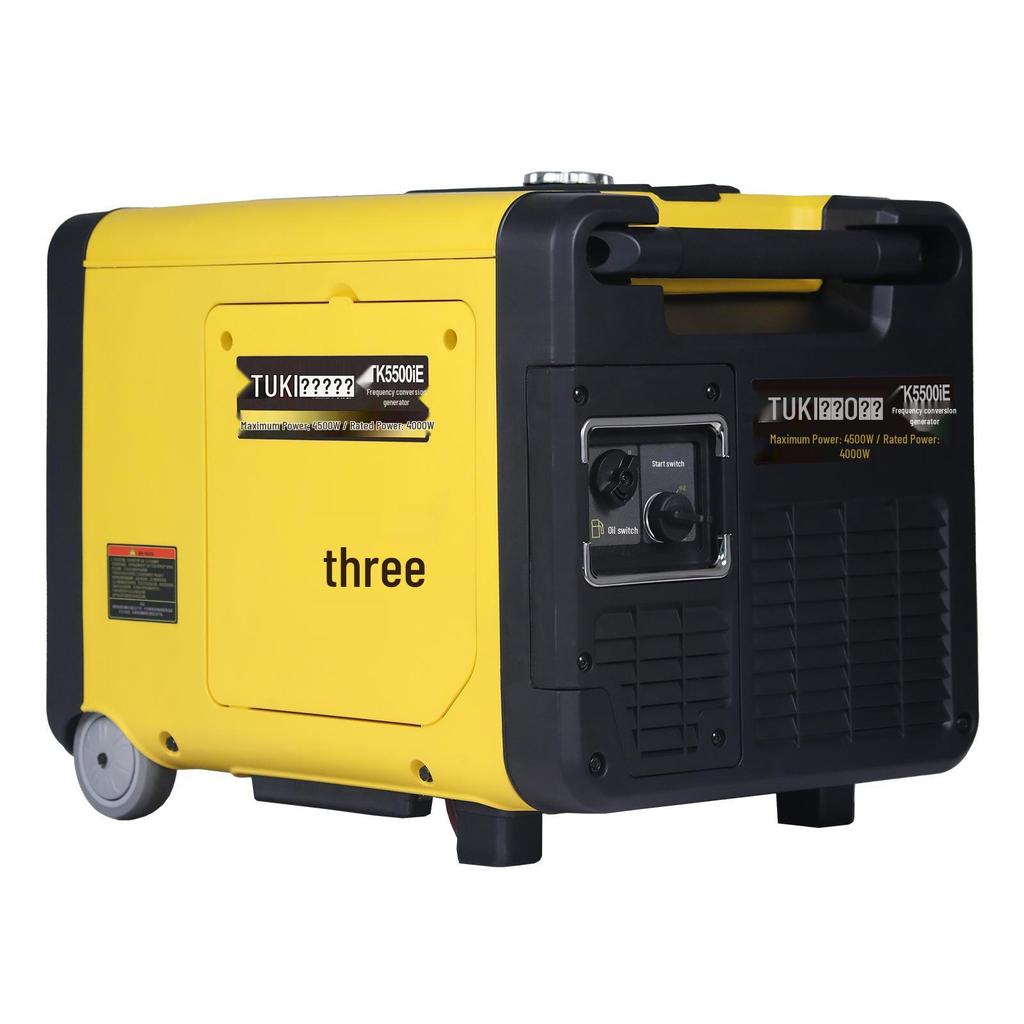 Silent 2kW/3kW Portable Inverter Gasoline Generator for RV and Outdoor Camping, 220V Handheld