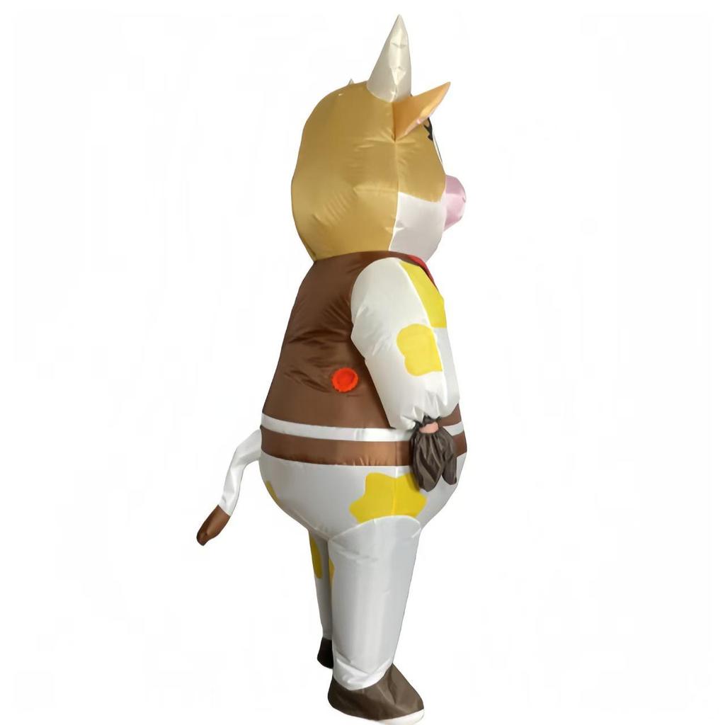 Inflatable Cow Costume - Halloween Party & Stage Performance Outfit