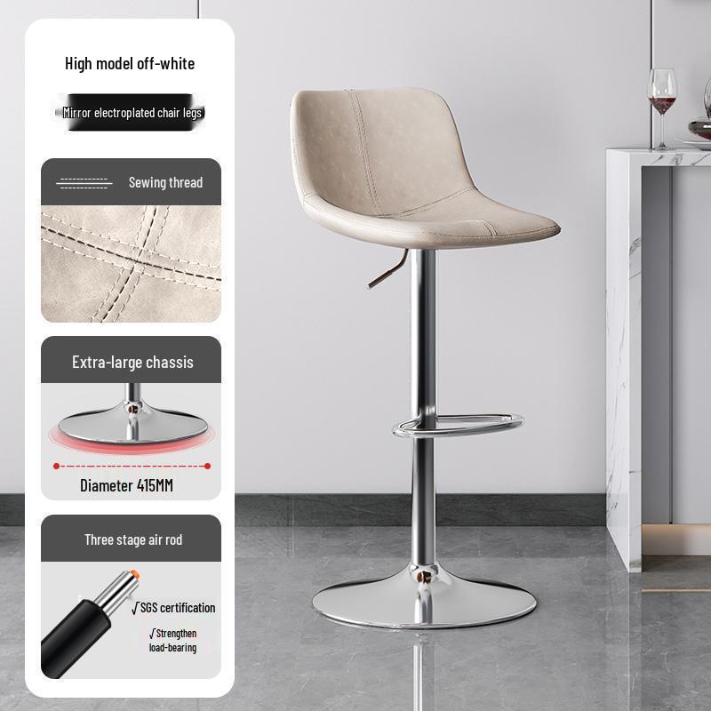 Luxury Adjustable Bar Stool for Home or Commercial Use