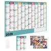 2026 calendar de perete de Anul Nou planificator lunar calendar de perete organizator de programare reutilizabil pentru muncă studiu familie copii cămin birou