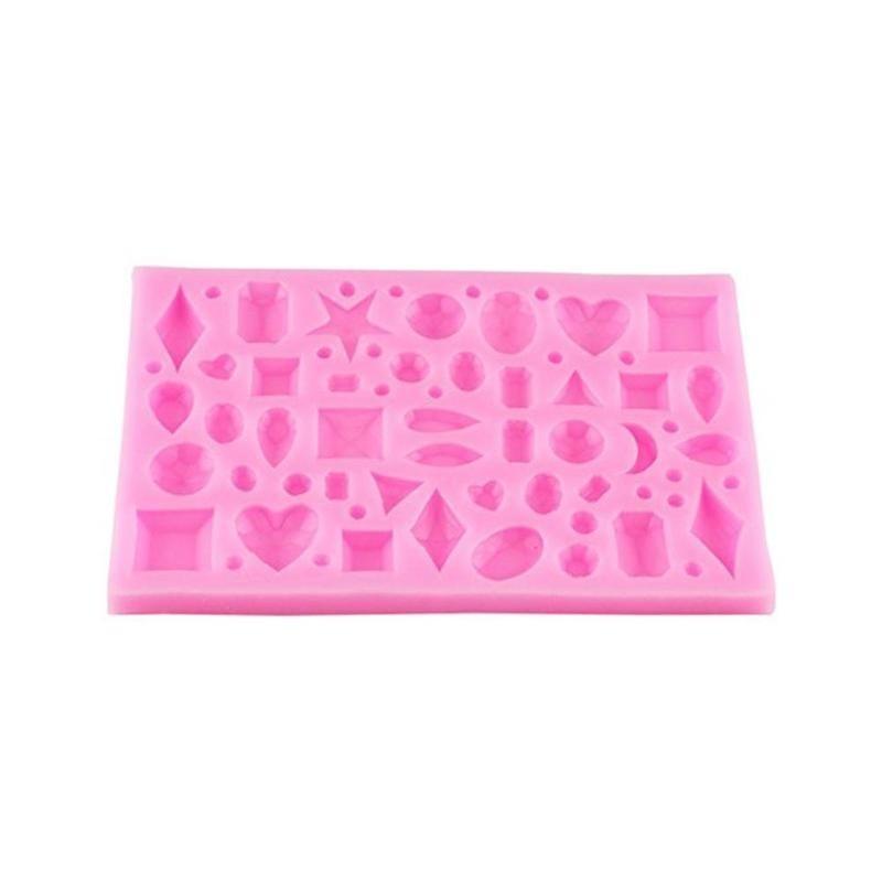 Gemstone Shape Fondant Cake Decorating Sugarcraft Mould Mold