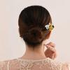 Luxurious Handmade Ebony Tassel Chinese Hanfu Qipao Hairpin for Women