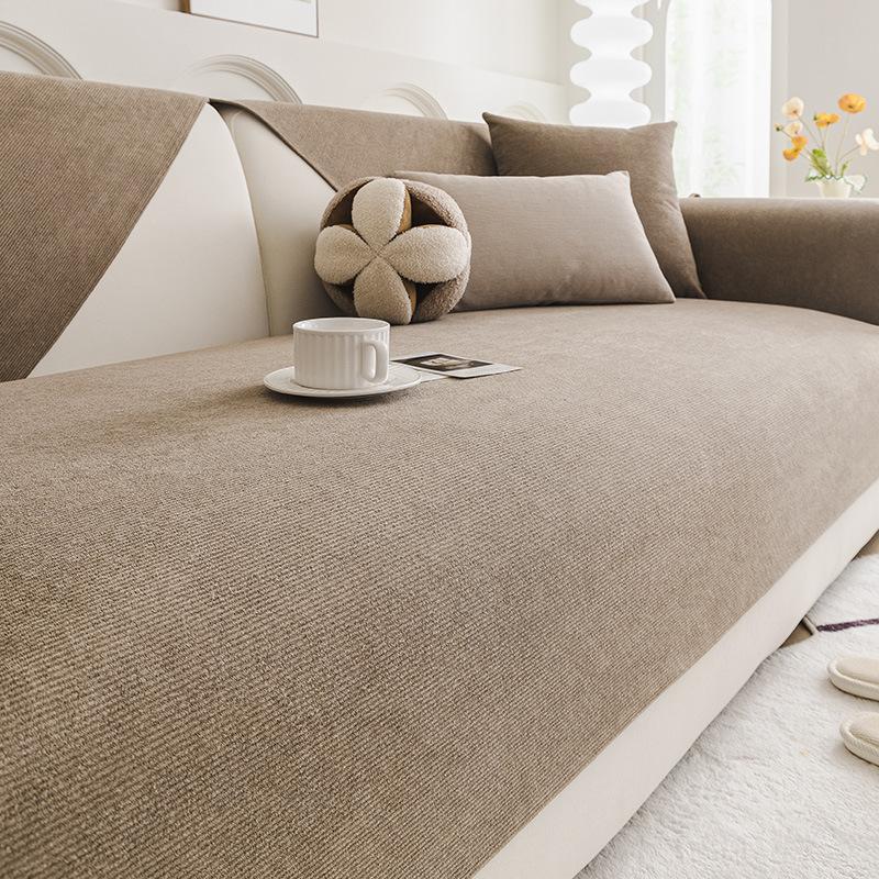 

French New Waterproof Urine-Proof Sofa Cushion, Universal In All Seasons, High-End Seat Cushion, Sofa Cover Cover Cloth Towel 70*70cm
