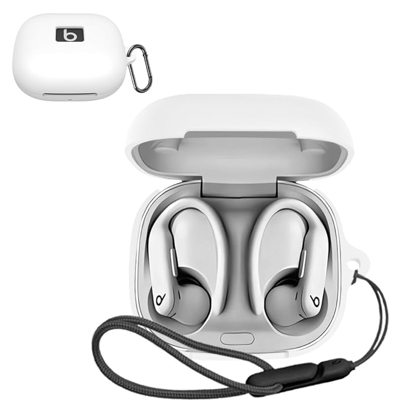 

For Beats Powerbeats Pro 2 Case [LAZIRO] Soft silica gel sports cool design Can be charged while wearing shock absorption waterproof dustproof