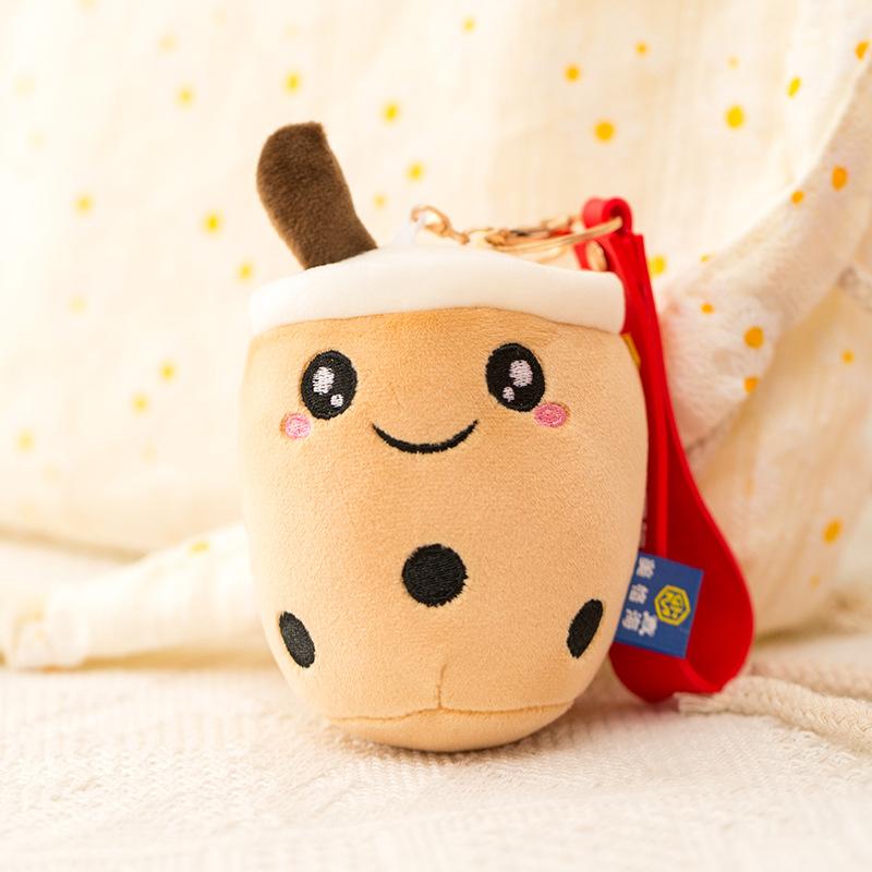 Plushies Bubble Tea Plush Toy Kawaii Plush Cup Shaped Pendant Kid Birthday Gift