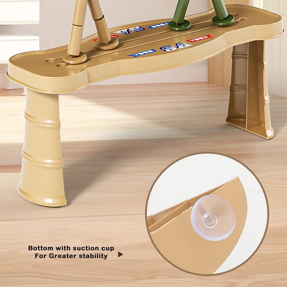 Two-Player Battle Bamboo Man Battle Toy Anti-Stress Parent-Unisex Games Battle Board Game Materials Bag Handmade Diy Toy