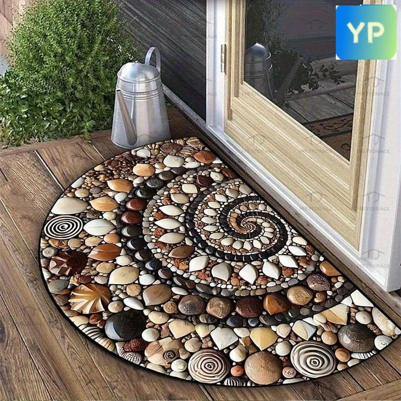 Comfortable Home Use Printed Floor Mats, Home Entrance Decorative Mats, Bathroom and Toilet Non-slip Mats