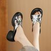 Fashion Designs Shoes for Women Slippers Mules Slides Woman Leather Flip Flops Cute Sandals Height Outside Easy Wears Top Tongs Femme
