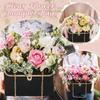 4-16 STÜCKE Tragbare Rechteckige Geschenktasche für Blumen Handtrage Festival Florale Bouquetverpackung Kreatives Duftsäckchen Verpackungsbox