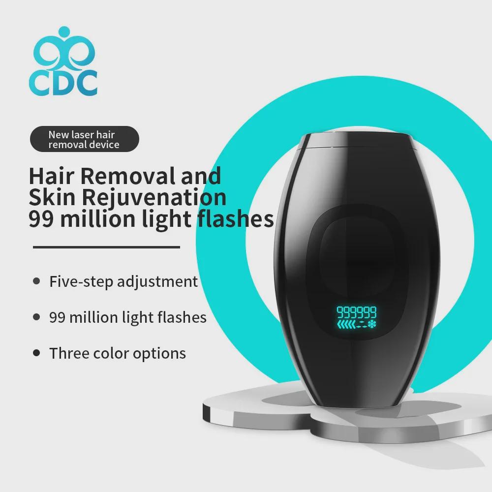 2022 Upgraded IPL Handheld Hair Removal Device with Quartz Tube, Full Body Shaver Compatibility