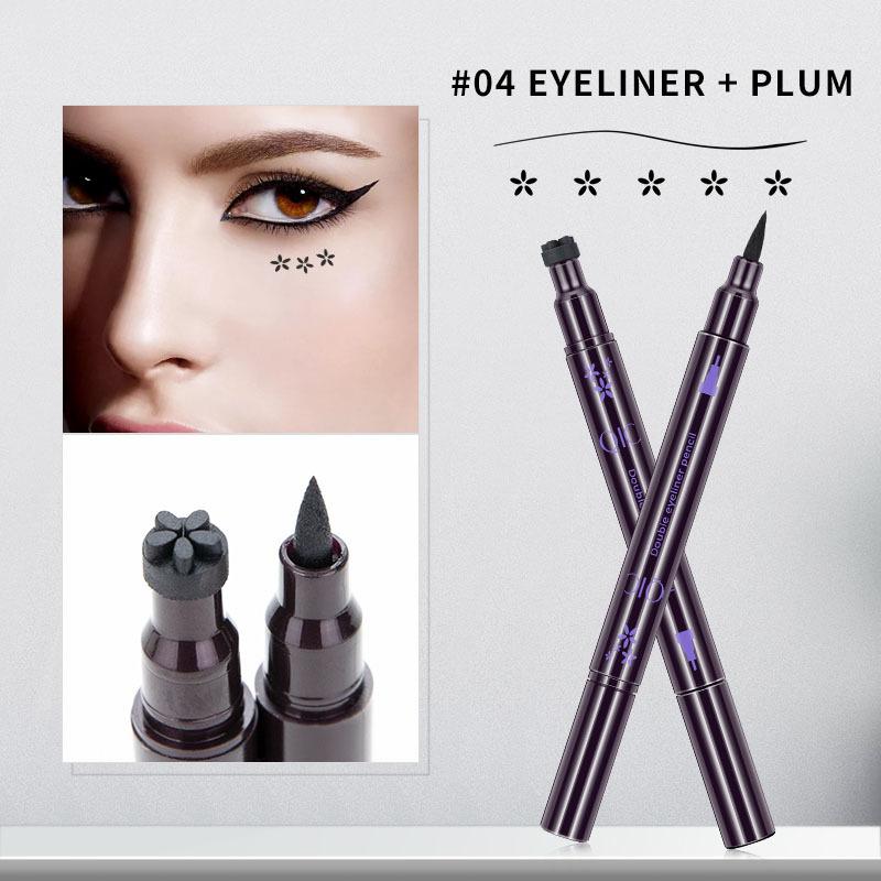 Star Moon Double-headed Embellished Eyeliner Seal Waterproof Quick-drying Long-lasting Makeup No Smudged Eyeliner