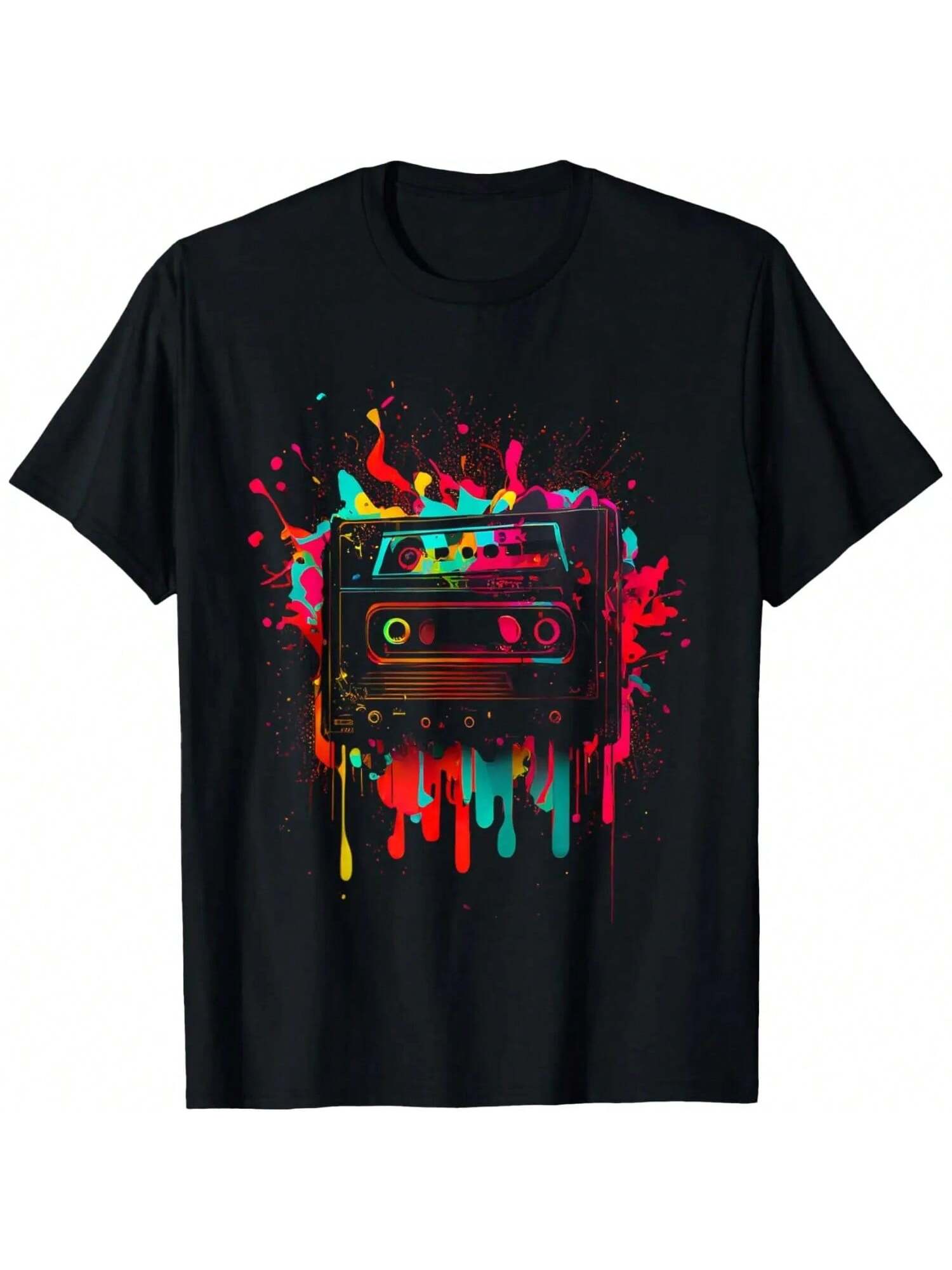 80s Vintage Retro Music Outfit 80s 90s Costume Theme Party T-Shirt S