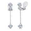 Earrings for 5A Wedding April April Birthday Present for Popular FH.bird Women, Popular, Dangling, Painless, Zirconia, Hypoallergenic, Earrings,
