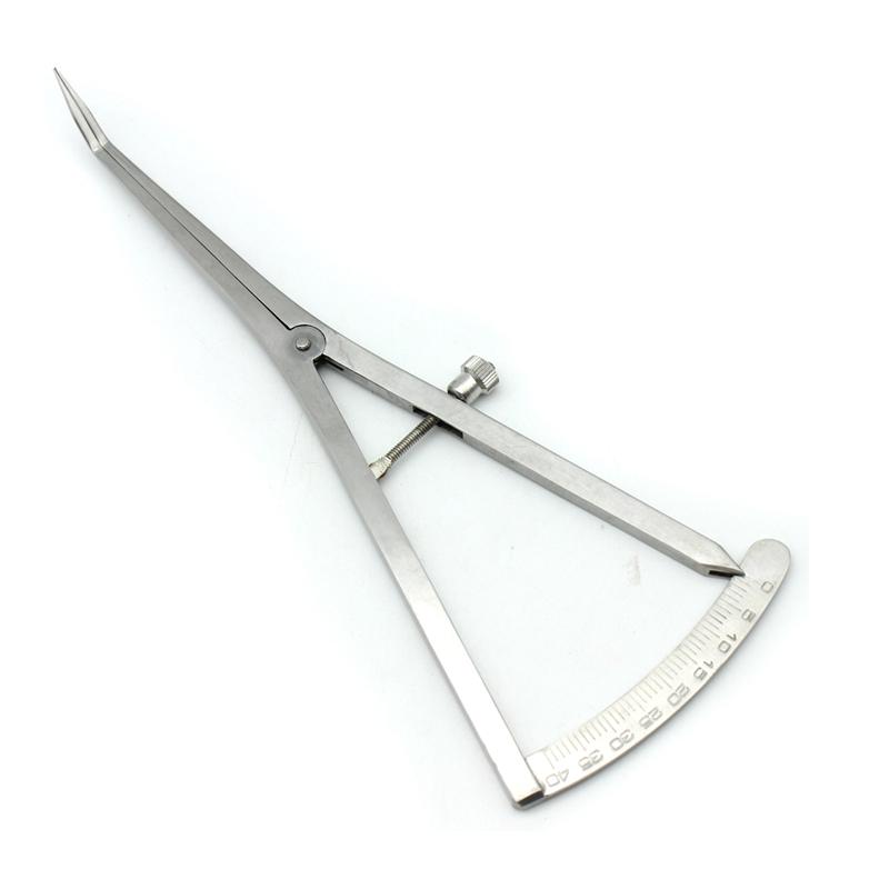 Dental Implant Bone Caliper Dental Surgical Wax Bone Thickness Dental Crown Gauge Calipers Dentist Medical Ruler