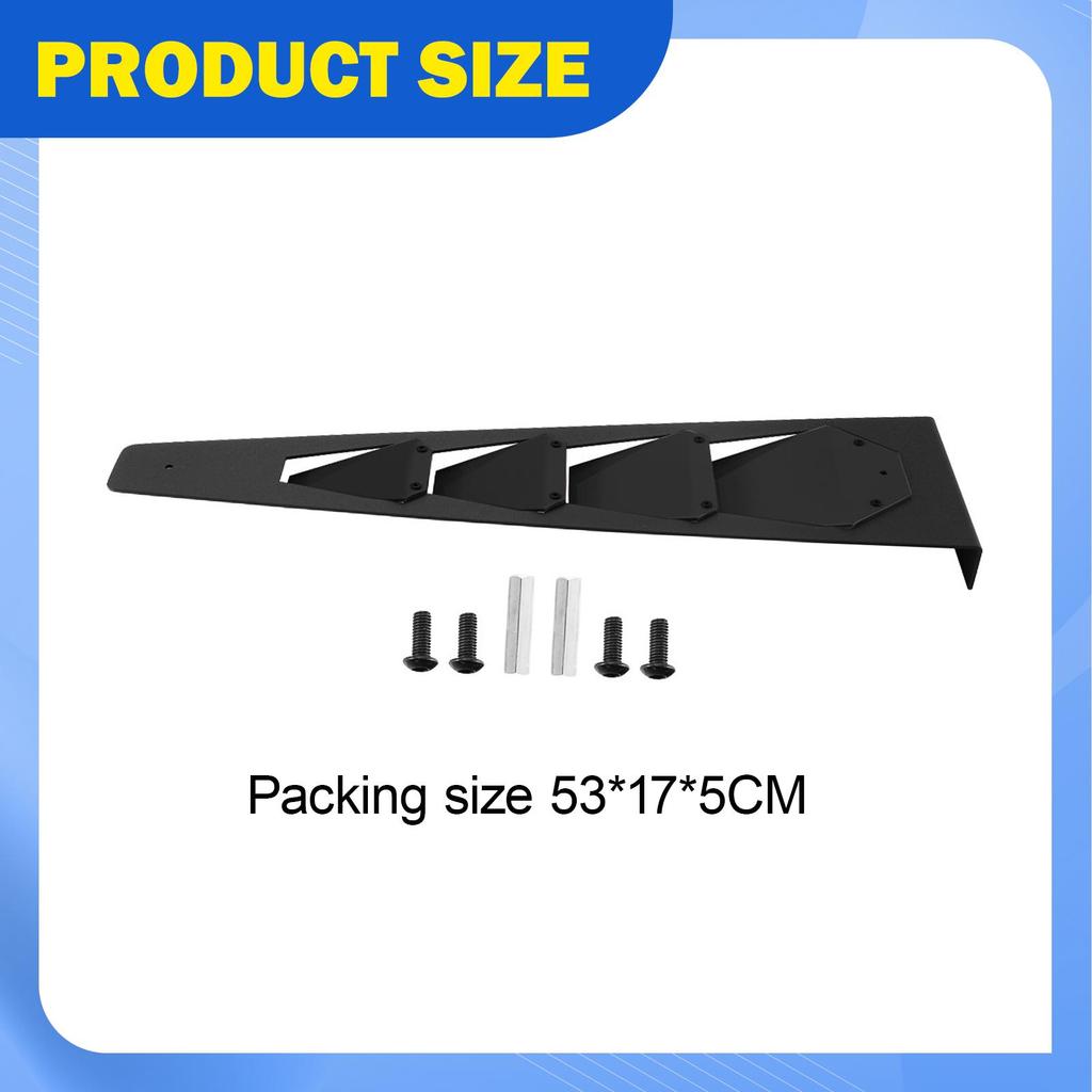 Center Hood Vent Cover, High Performance, Simple Installation, Replace Engine Hood Trim Cover for Polaris Slr SL Car