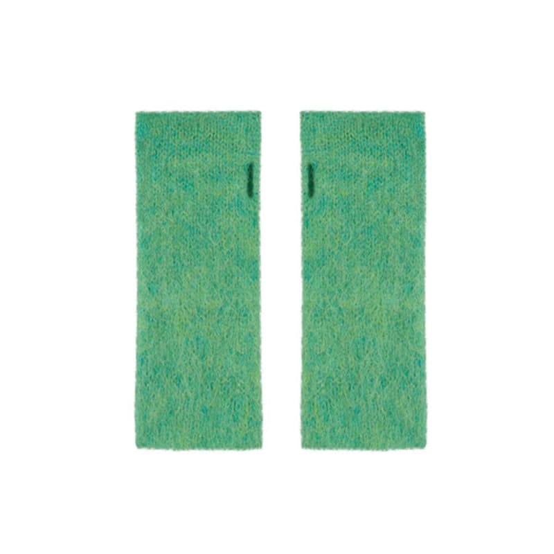 FENNEC BRUSH HAND WARMER - APPLE GREEN