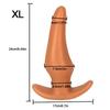 Liquid Silicone Soft Anal Plug Prostate Massage Anal Sex Toys for Adult Men Women Butt Plug Comfortable To Wear Anal Expansion
