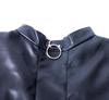 Aisile Black Leather Erotic Restraint Clothing