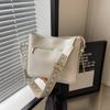 Wide Shoulder Strap Messenger Bag Women's New Fashion Versatile Shoulder Bag