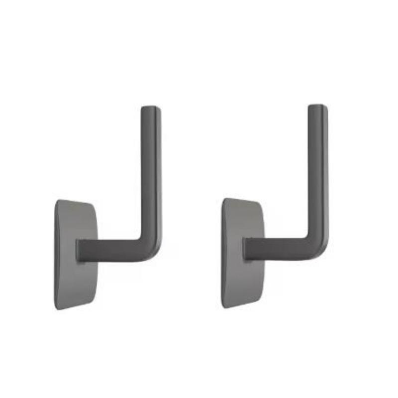 4pcs Multifunctional L-shaped Non Perforated Strong Hooks,clothes and Hats Storage Rack,toilet Paper Hooks,bathroom Towel Hooks