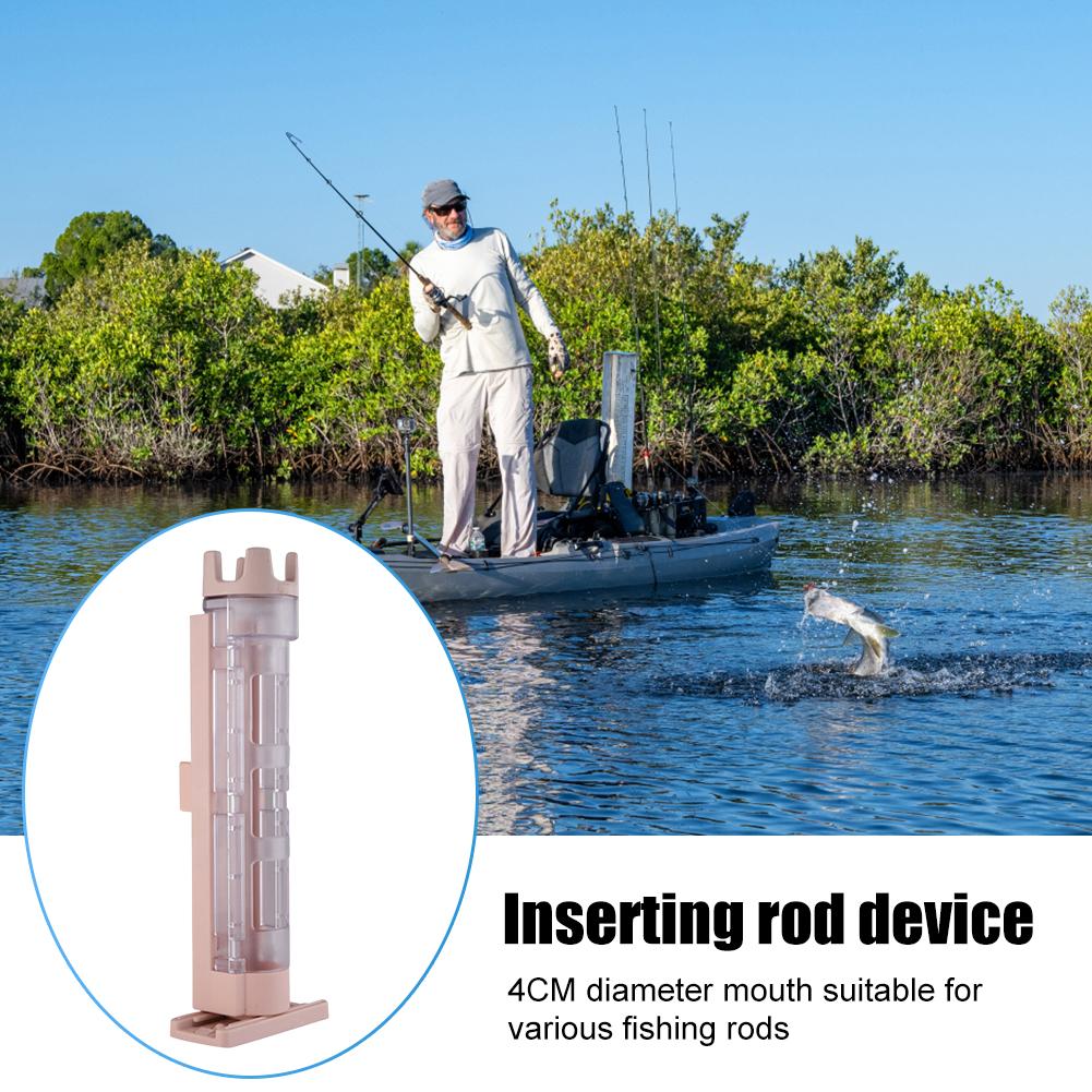 Angelbox Halter Abnehmbare Angelbox Ruten Präsentationsständer Verstellbar Tragbar Schnappverschluss Design Outdoor Zubehör