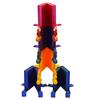 3D Printed Book Buddy Sitting Book Fidget Toy with Articulated Legs Tabletop Companion Book Figure for Home Desk Bookshelf Decor
