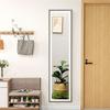 LED Full-Length Mirror, 40 X 160 Cm, Touch Control, Dimmable, 3 Colors, Grey