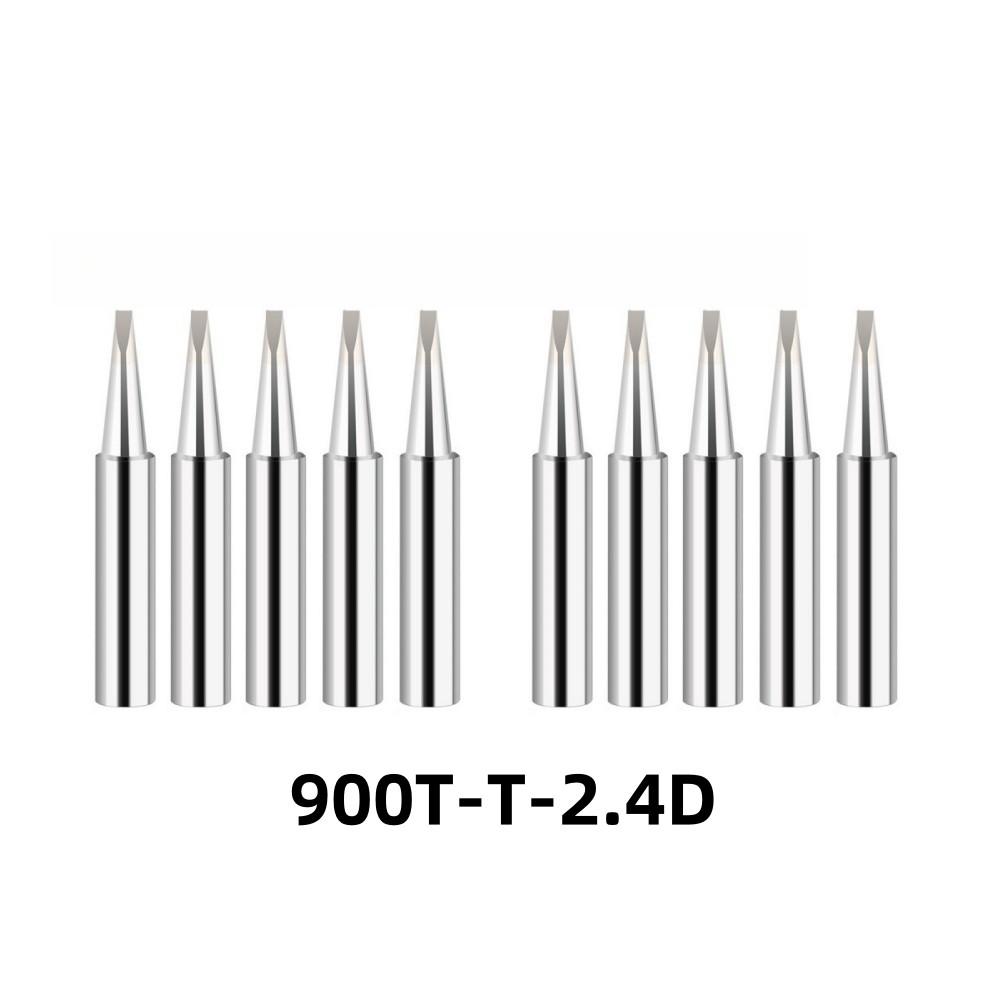 10Pcs/Lot 900M-T Series Soldering Iron Tip Set Lead Free Welding Head for Hakko 936 937 Soldering Station BGA Rework Tools