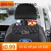Car Sticker 2026 2025 Hot For Ford Car Organizer Multi-functional Car Seat Storage Bag Waterproof Hanging Organizer Bag For Ford
