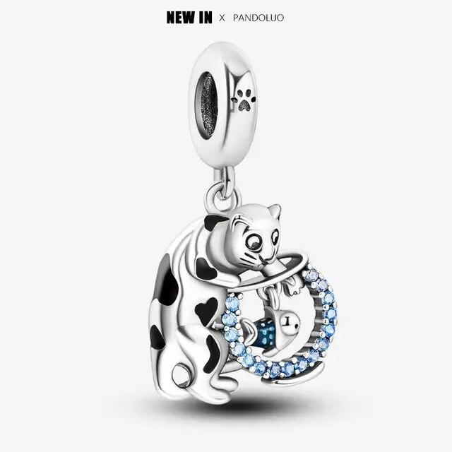 Novità Elementi Musicali Set da Tre Pezzi Perline Charm Si Adatta Nuovo Bracciale Argento 925 Donne Ciondolo Perla Gioielli Regalo