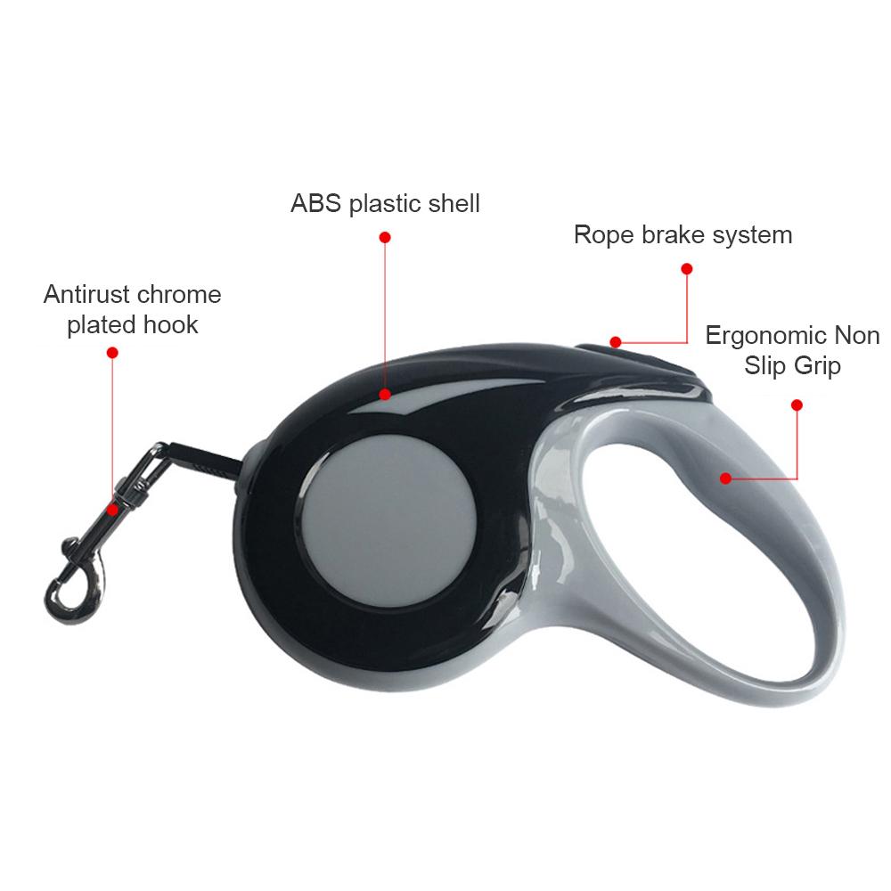 wall mounted retractable dog leash