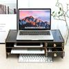 Ergonomic Laptop Cooling Stand with Storage