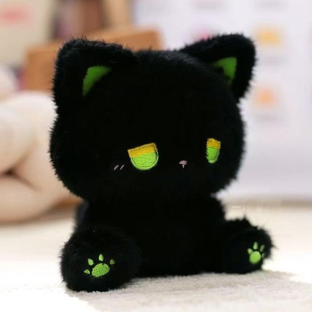 15cm Cute Emo Cat Plush Toy Soft Animal Plush Doll Cute Decoration Accompany Sleep Toy Kids Birthday Gift